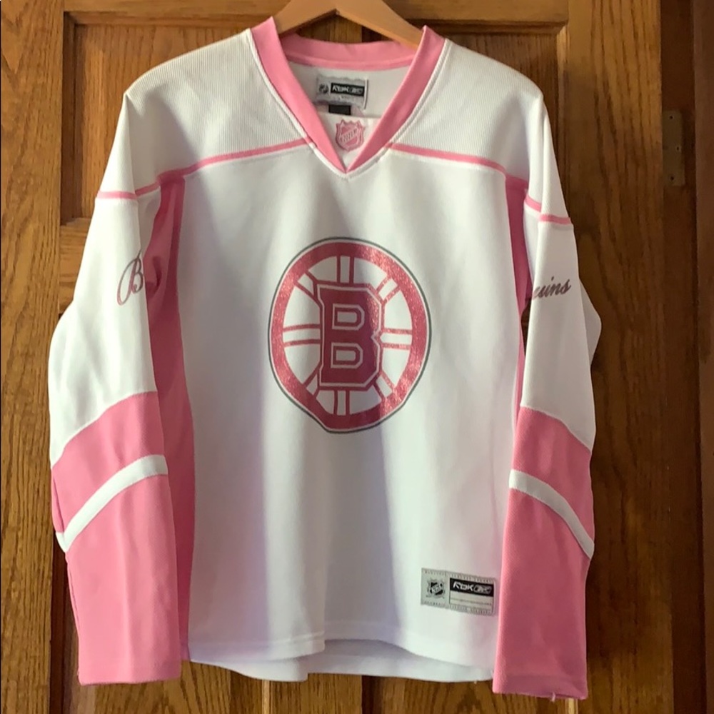 Bruins NHL Reebok Glitter Jersey